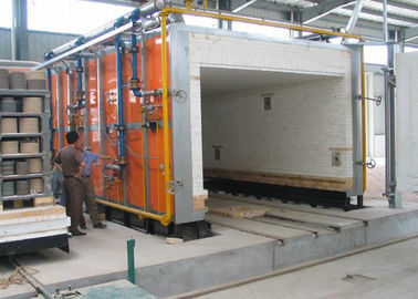 qualità  1500 ℃ Gas Medium And High Temperature Firing Shuttle Kiln fabbrica