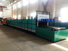 Precisione del forno di ricottura della striscia di Mesh Belt Type Optical Glass