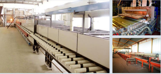 Forno per vetro industriale refrattari resistenti ad alte temperature per una facile manutenzione e un design durevole nell'industria del vetro