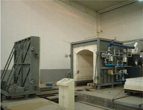 Forno di trasmissione ad alta temperatura a gas a montaggio modulare