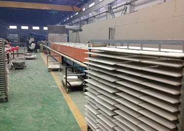Linea di produzione di vetro del mosaico della colata della glassa calda continua di colore