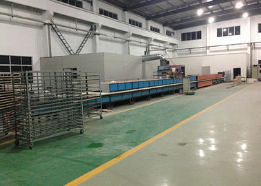 Linea di produzione di vetro del mosaico della colata della glassa calda continua di colore