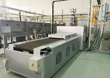 Forno per la decorazione del vetro inossidabile con cintura di maglia in acciaio per oggetti di vetro