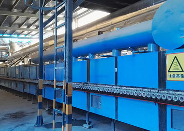 Forno di tunnel spaccato del mattone del piccolo delle mattonelle di sinterizzazione gas del rullo