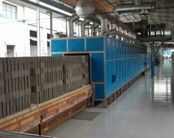 Il refrattario della temperatura di Clay Brick Tunnel Kiln High del gas naturale ha sinterizzato