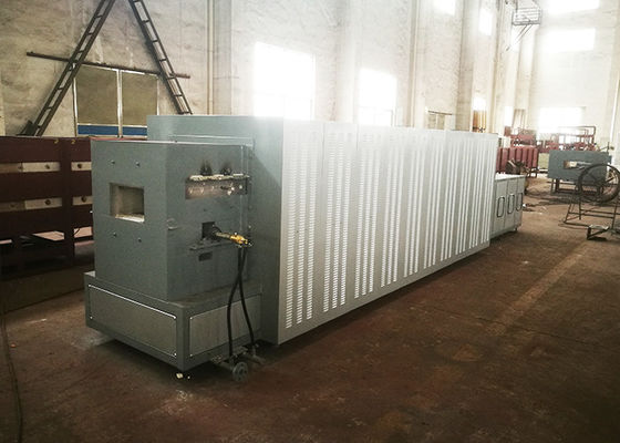 Touch screen PLC Forno di ricottura industriale elettrico a 12 zone completamente automatizzato per la lavorazione del vetro di precisione