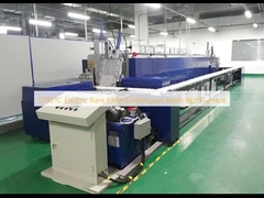 1700 °C Fornace elettrica a cintura a maglia continua a terre rare