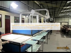 Forno industriale elettrico ad alta temperatura e di diametro di rulli Ø60-120 mm