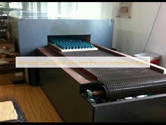 Forno di ricottura di precisione a nastro in vetro ottico a maglia