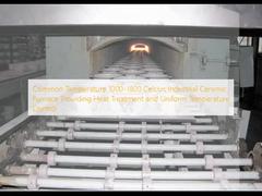 Forno ceramico industriale per temperature comuni 1000-1800 Celsius, per trattamento termico e controllo uniforme della temperatura